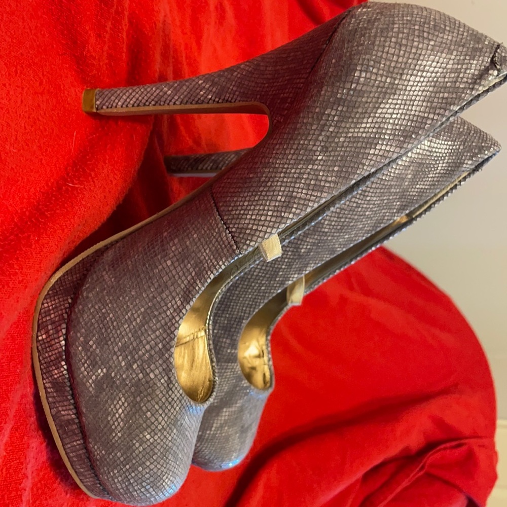 Madden Girl snake skin 5” heels
